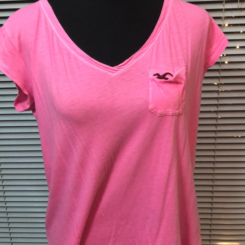 Pink V-Neck